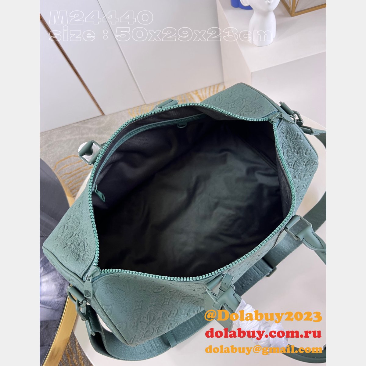 Best Fashion Luxury Keepall Bandoulière 50 LV M24440 Replica Handbags