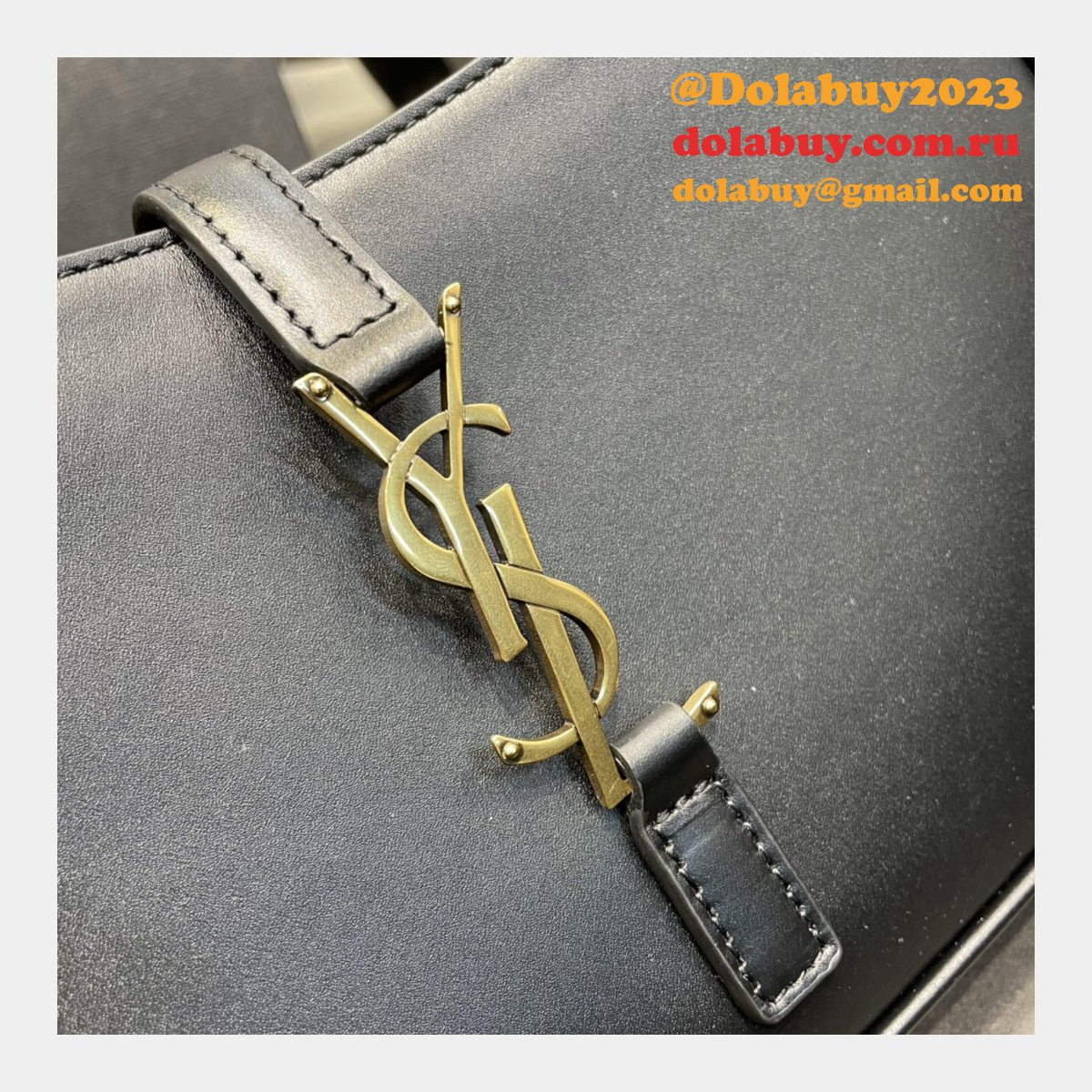 Replica Saint Laurent LE 5 À 7 hobo 657228 bag in matte python