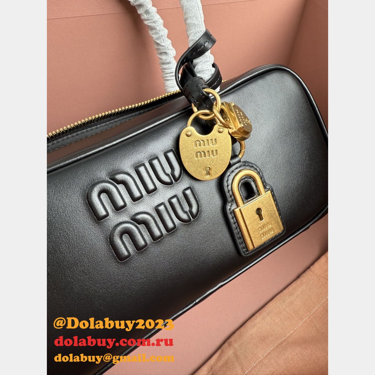 7 Star MIU MIU Beau Leather 5BB173 Bag