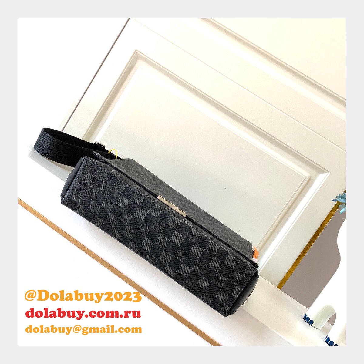 Louis Vuitton Luxury District MM Damier Graphite Canvas N40350 Greys