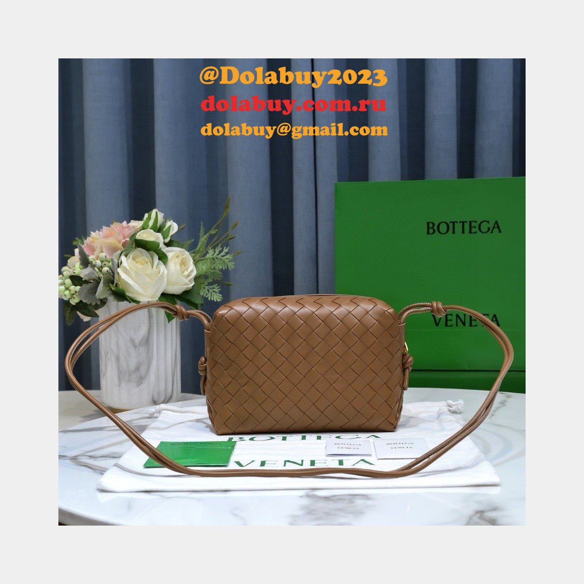 BEST Bottega Veneta Loop Camera Perfect bag 22cm
