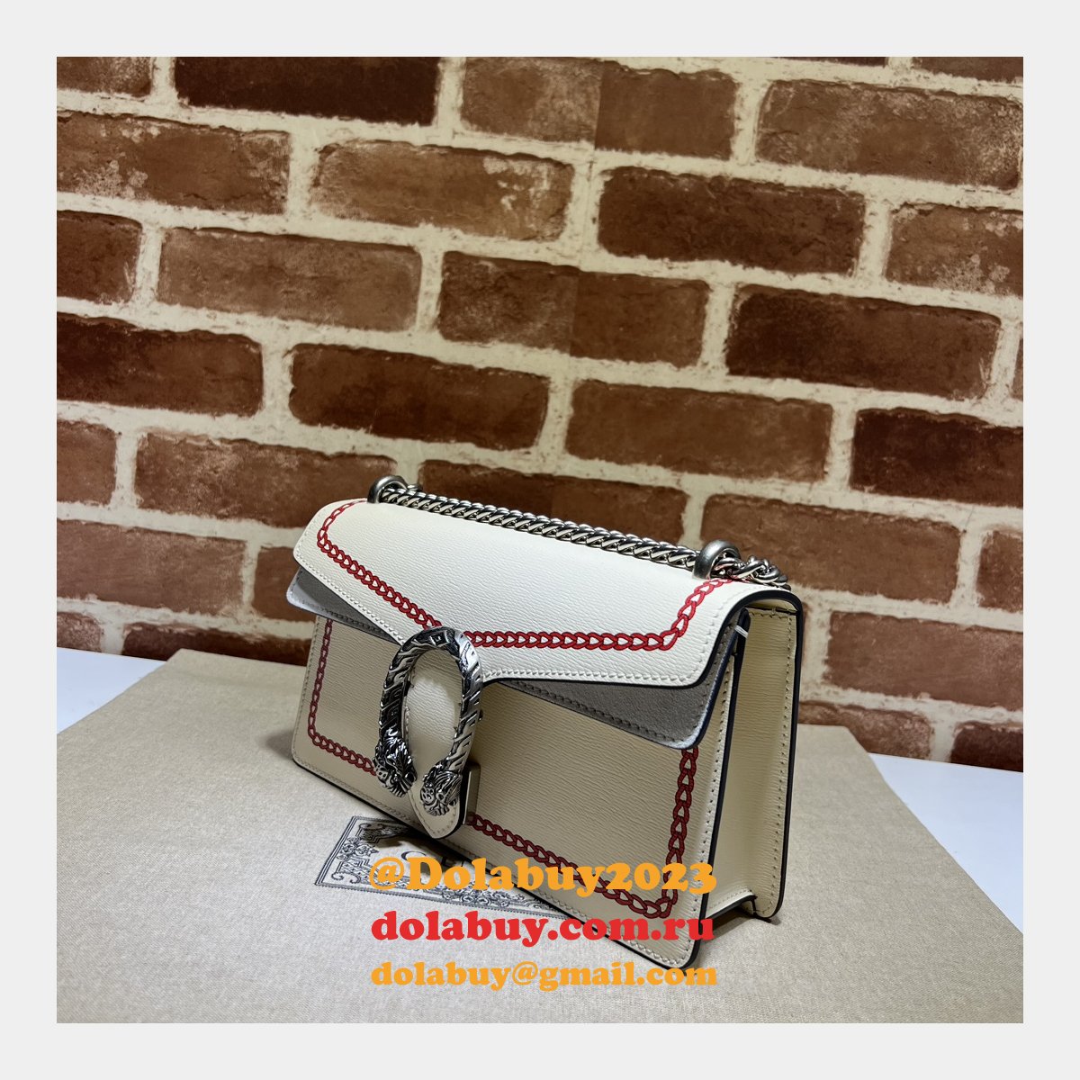 G*u*i dionysus replicas gg crossbody 499623 rectangular bags