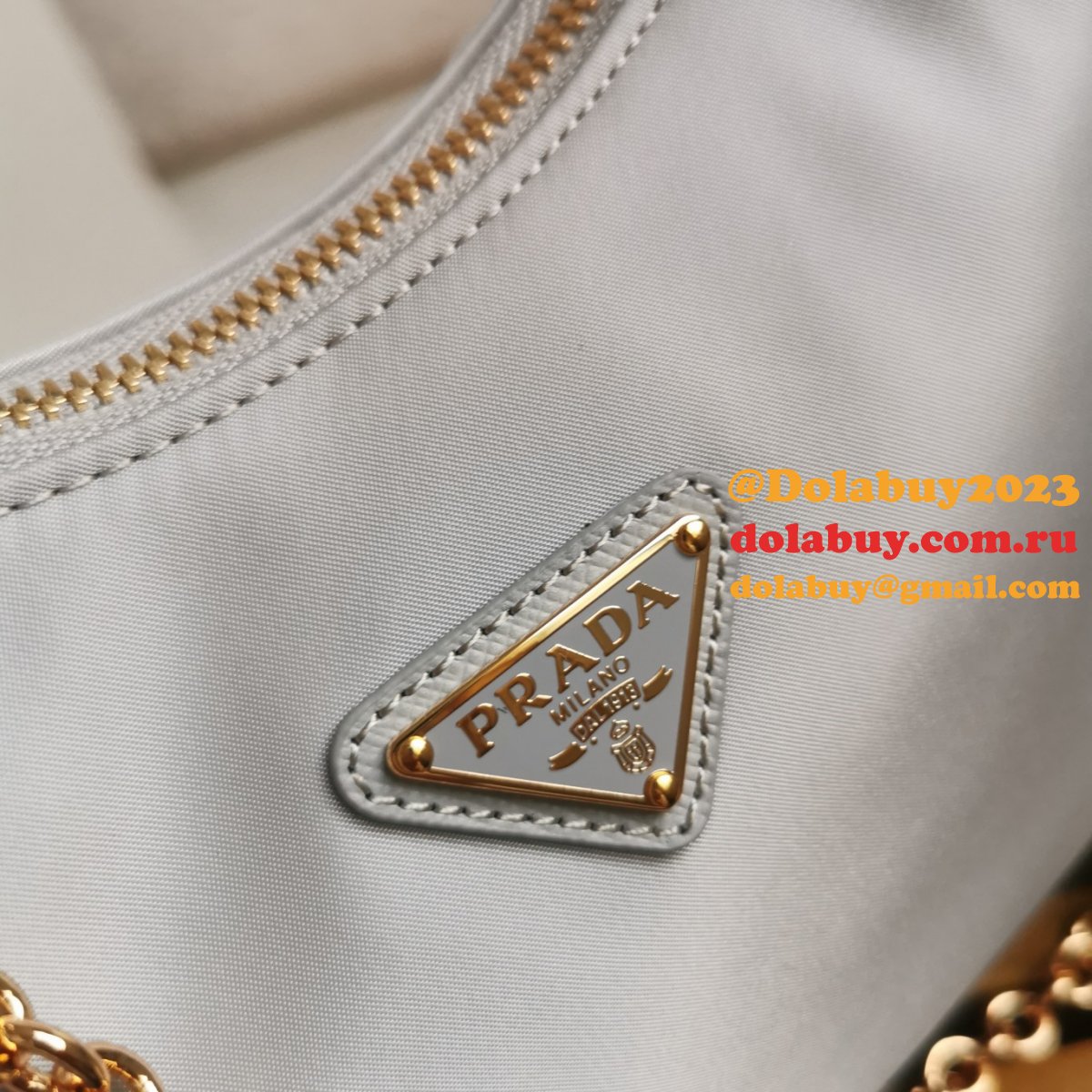 Prada Replica Nylon Hobo 1BH204 Knock Off Designer Bag