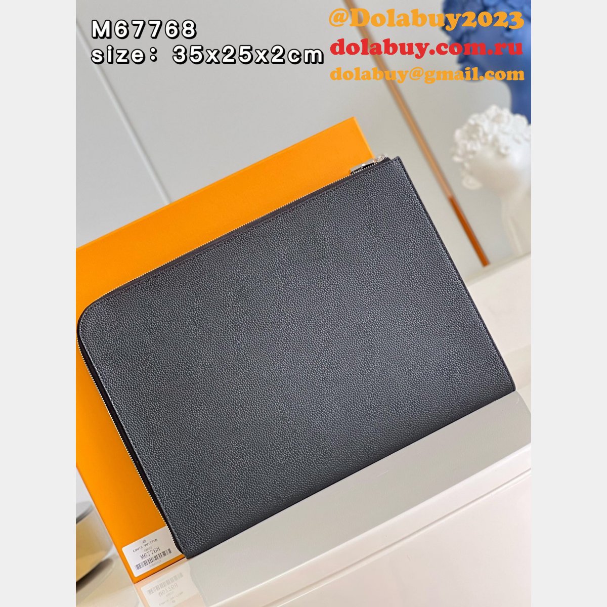 Dolabuy Louis Vuitton Pochette Jour M67768/M64153 Taurillon Fake