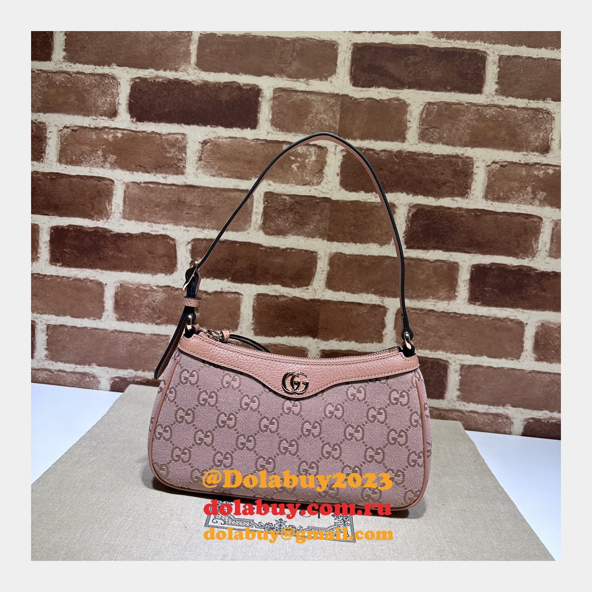 ophidia shoulder G*u*i designer fake gg canvas 735145 bag