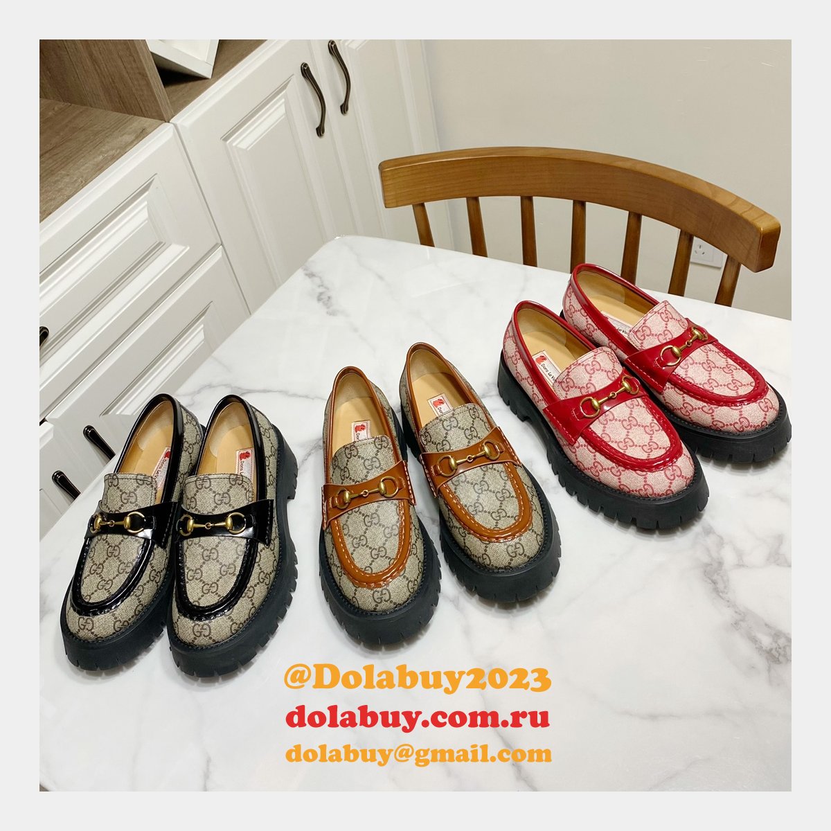 G*u*i replica loafers moccasins shop men shoes