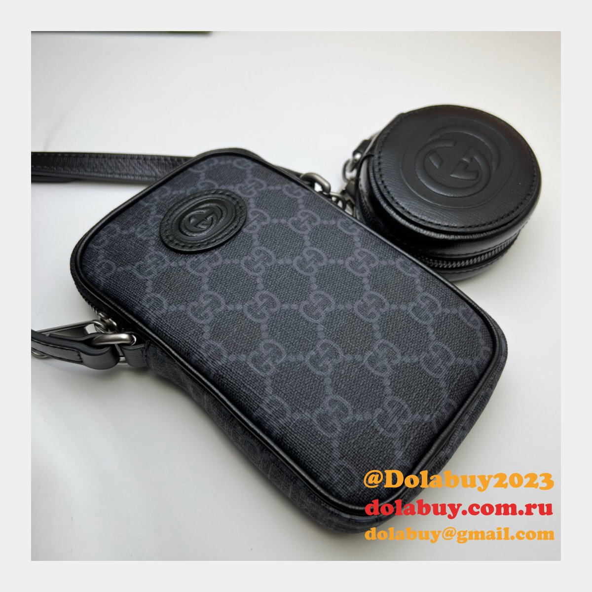 G*u*i fashion designer replica 700959 bag with interlocking g