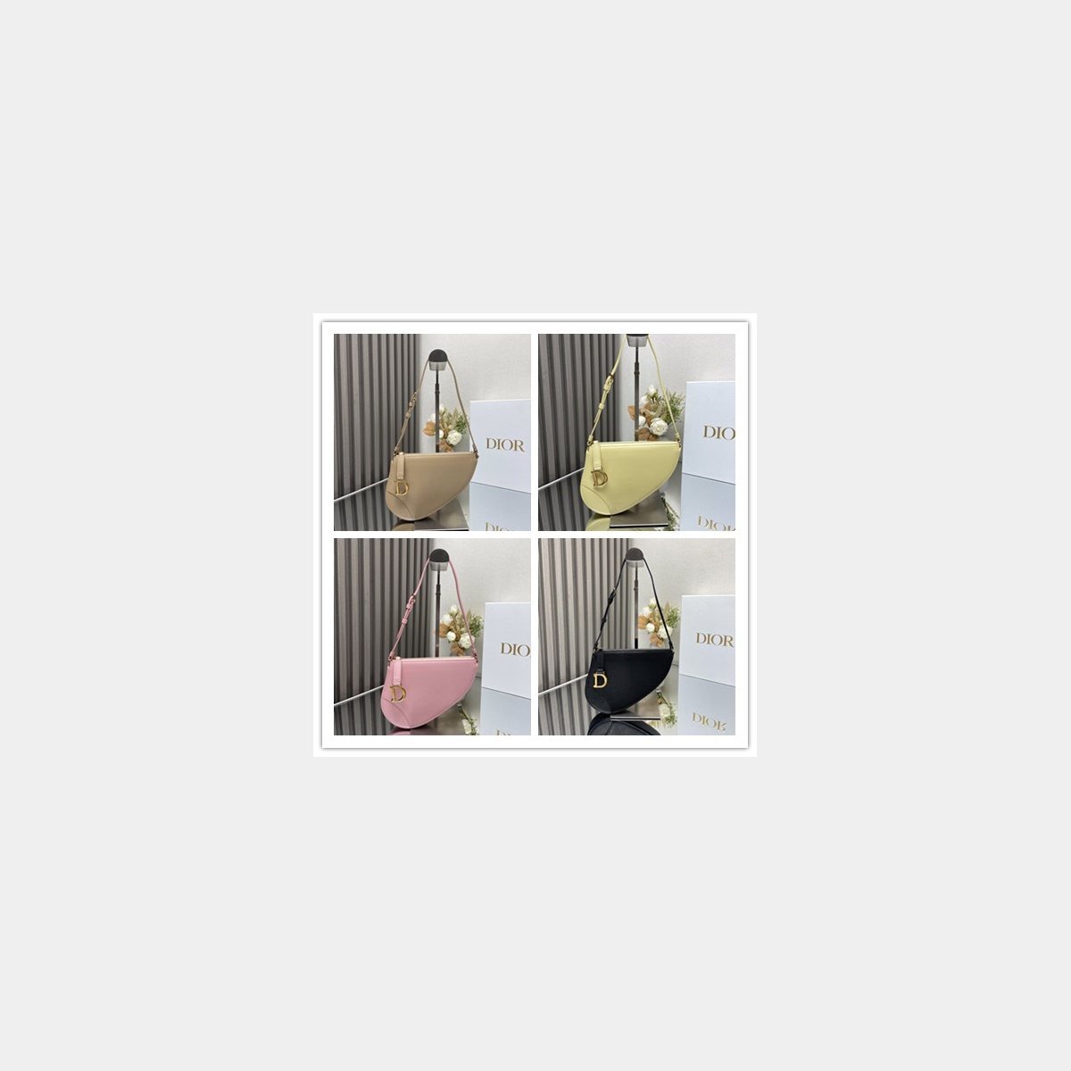 Luxury DIOR NEW SADDLE DESIGNER HANDBAG