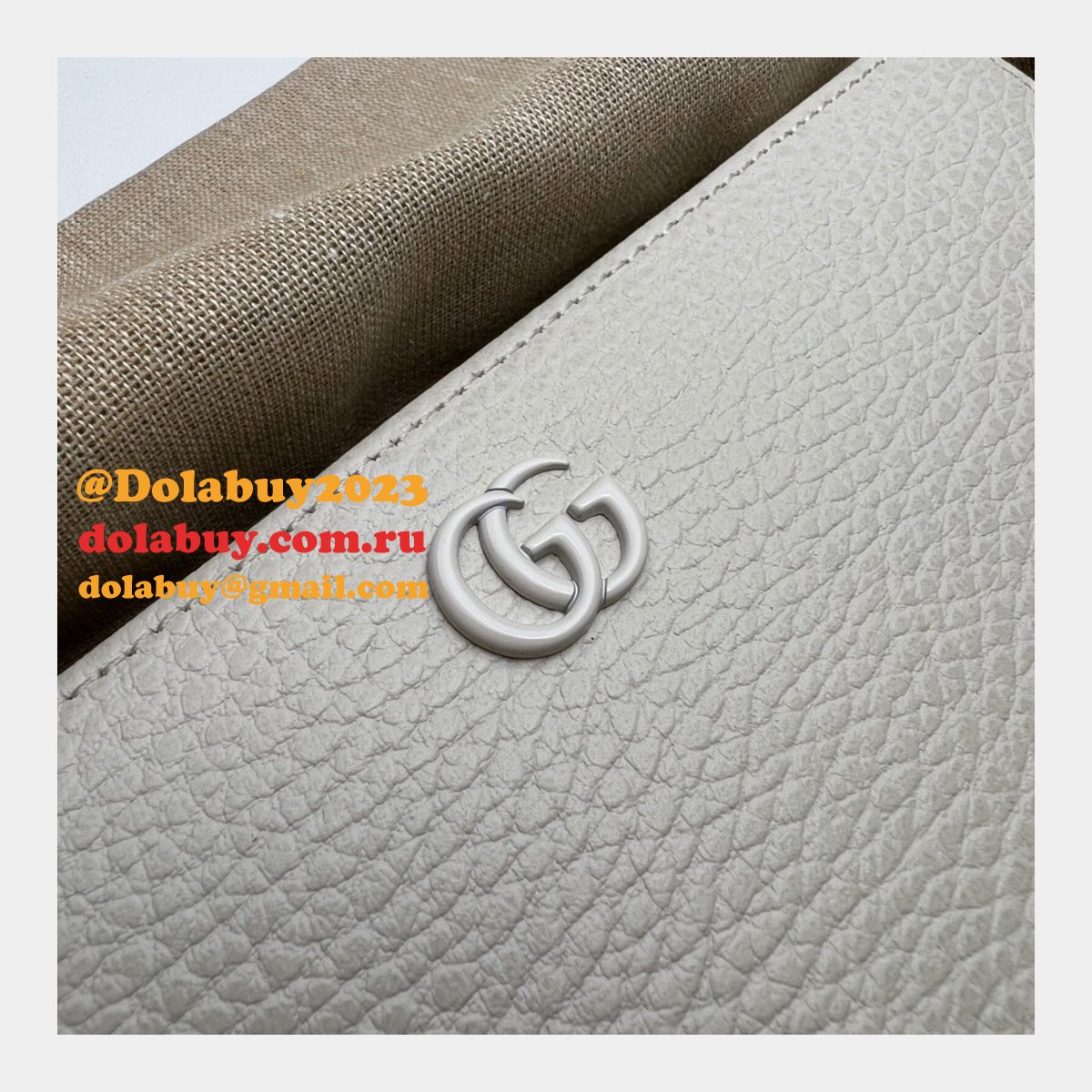 G*u*i best replica 456117 gg marmont zip around wallet