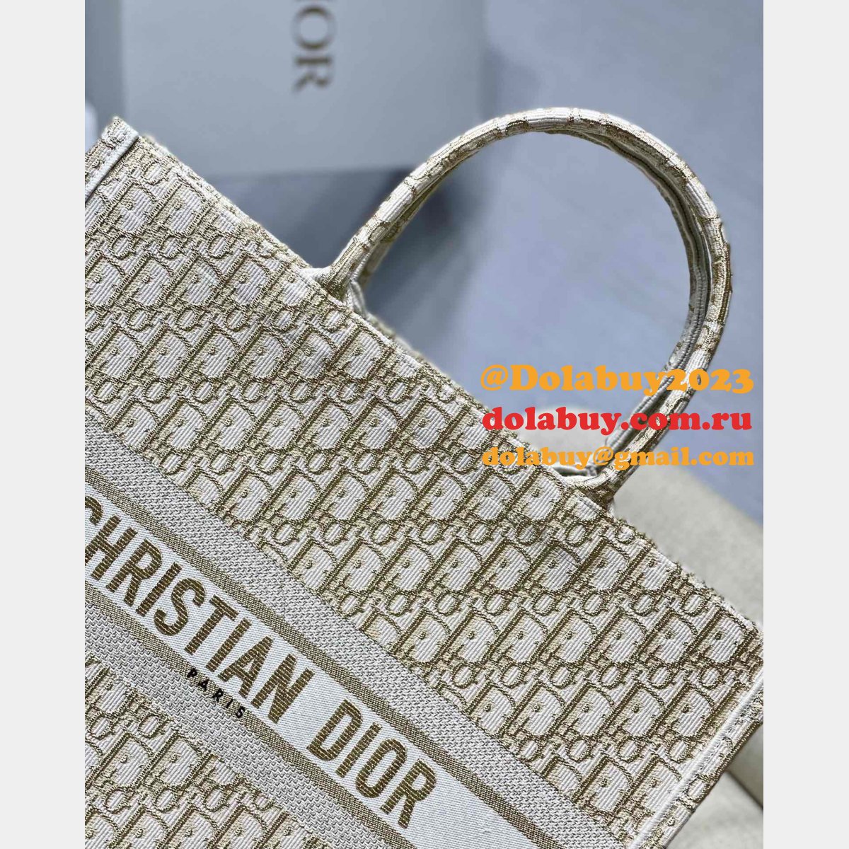 Styles & Where to Buy Dior CD Book Tote Designer Replica Handbags