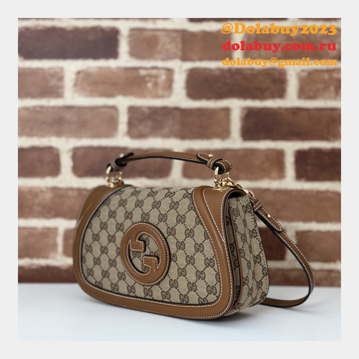 G*u*i blondie small top handle shoulder 815714 knockoff bag