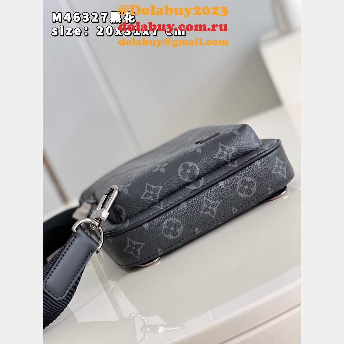 Louis Vuitton Knockoff Damier M46327 Canvas Avenue Sling Bag