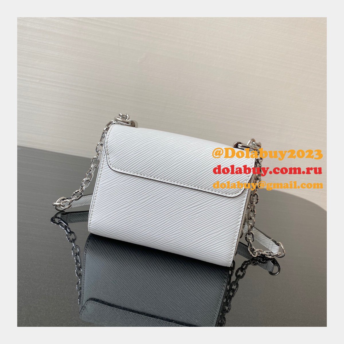 Replica Louis Vuitton Twist MM Epi Leather 16cm 4 Colours