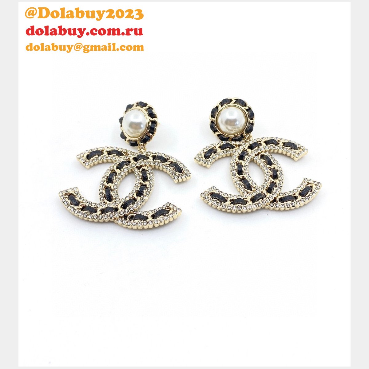 COPY DESIGNER CC EARRINGS LUXURY