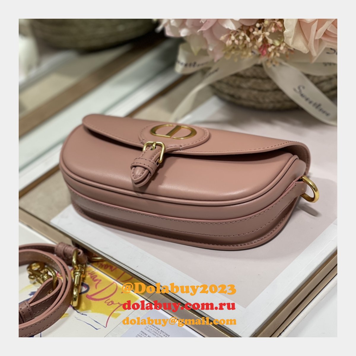 Dior Bobby East West 9327# Best Quality Replica Bag