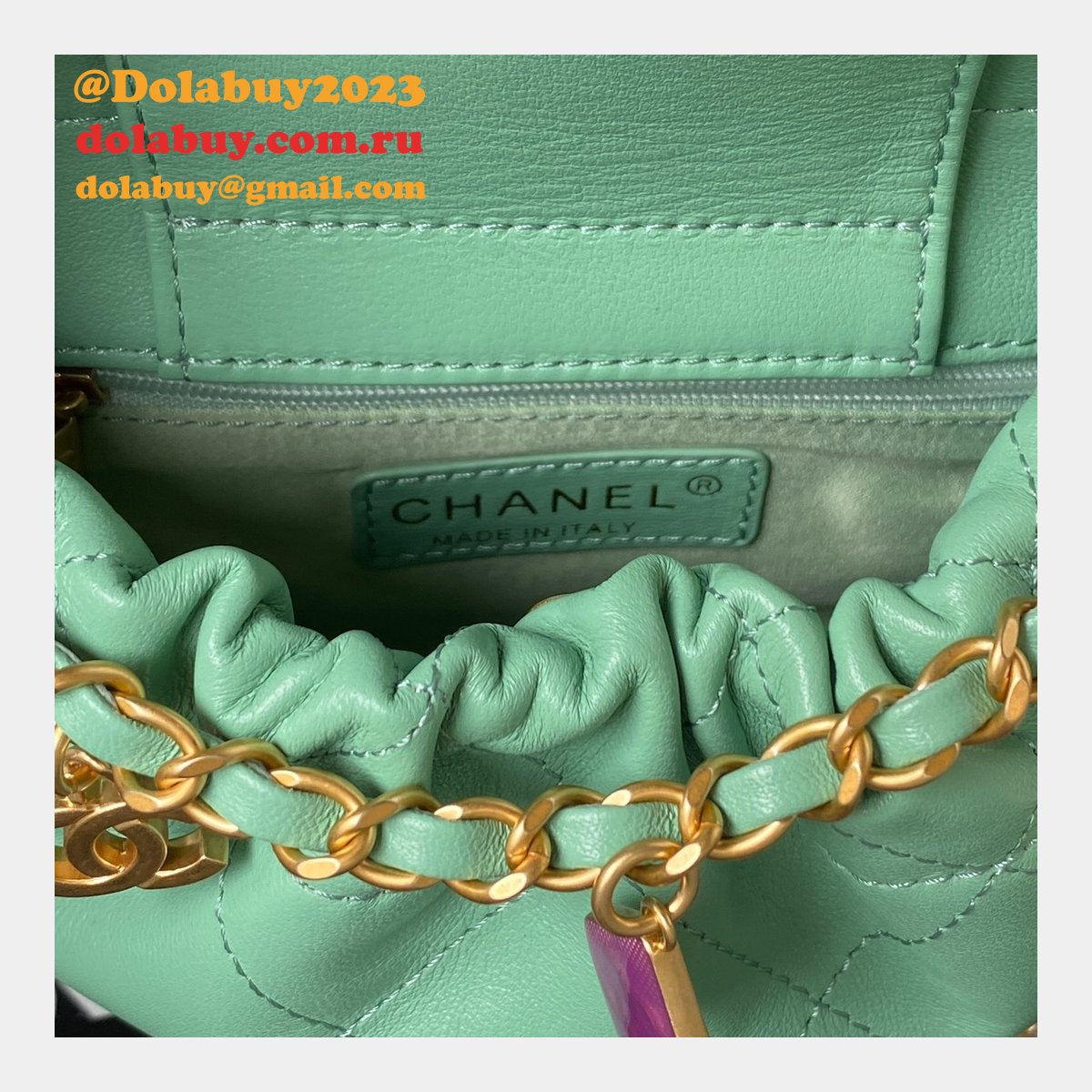 Designer Replica AS3793 Bucket Black Quality Bag 17CM