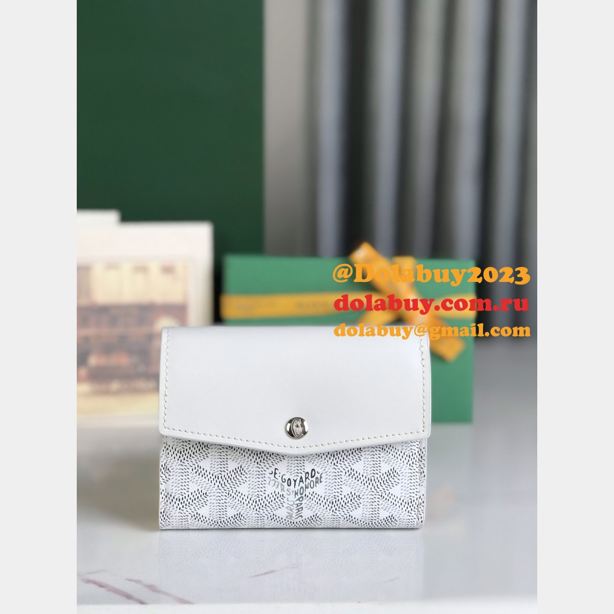 Top Quality Goyardine  Saint-Gabriel wallet
