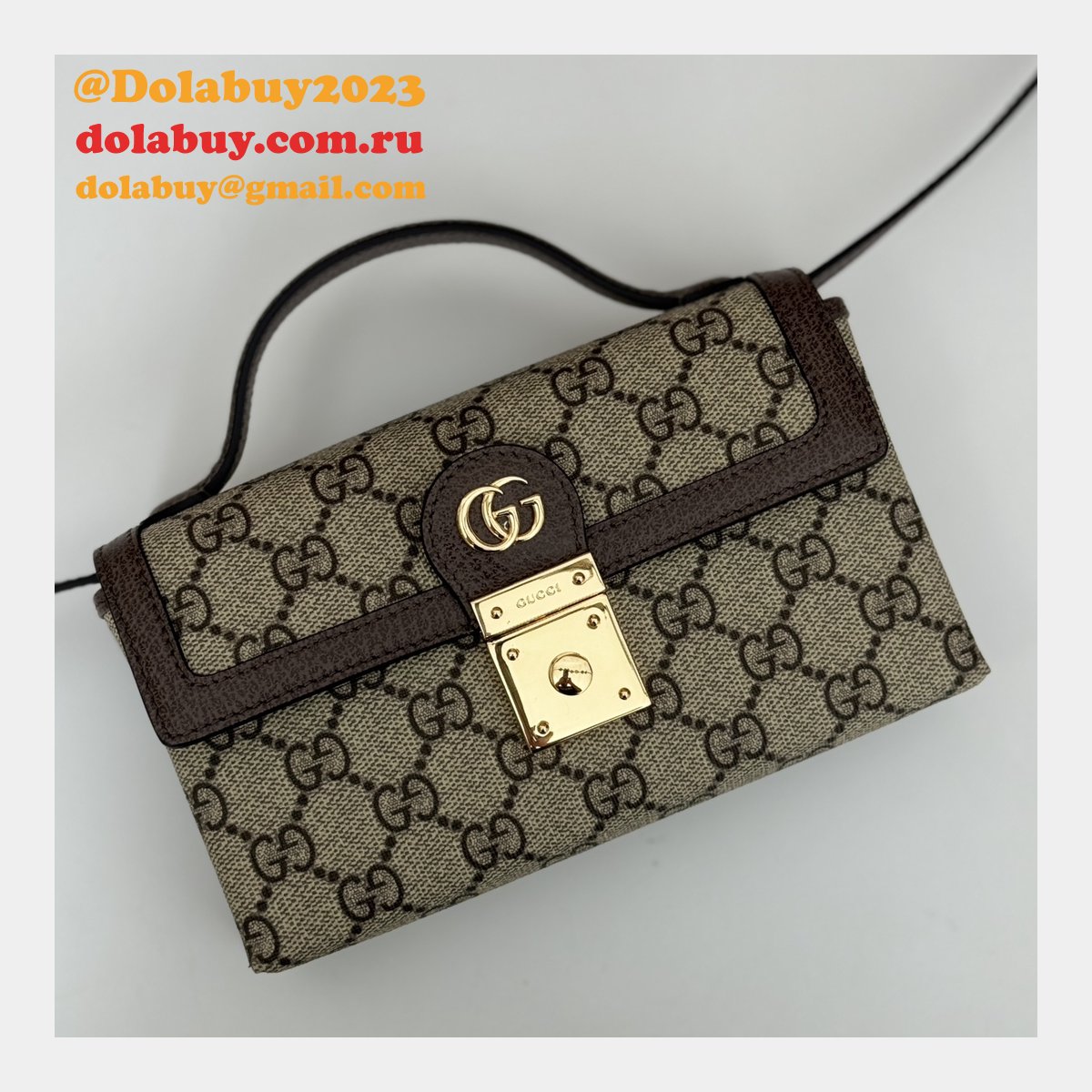 ophidia 1:1 mirror ebony supreme 772314 inspired G*u*i bag