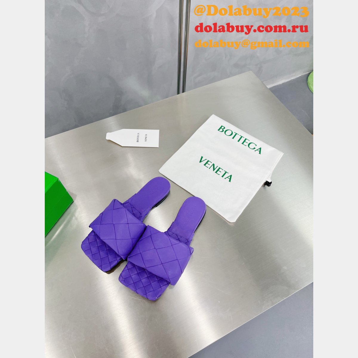 Wholesale Replica Bottega Veneta Flat Shoes Outlet For Sale China
