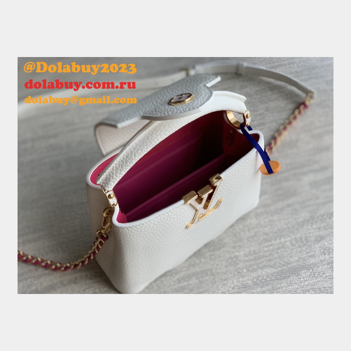 Capucines Capucines M22122/M22121 Designer Louis Vuitton Replica Bag