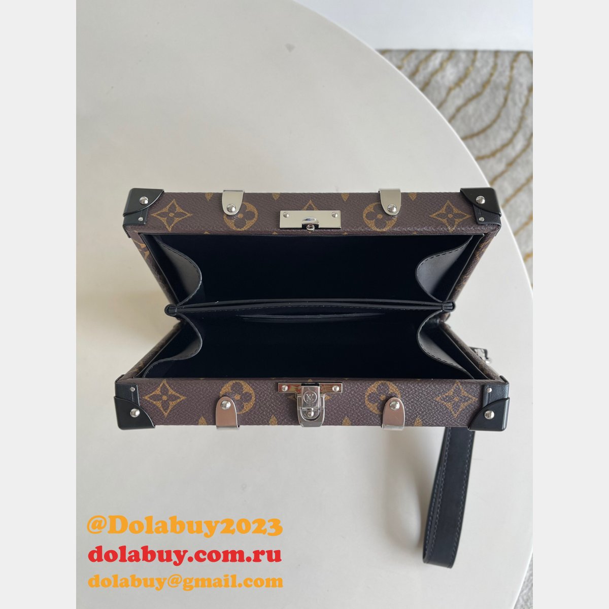 High Quality Replica Louis Vuitton Wallet Trunk Monogram Macassar M20250/M20249 Bags