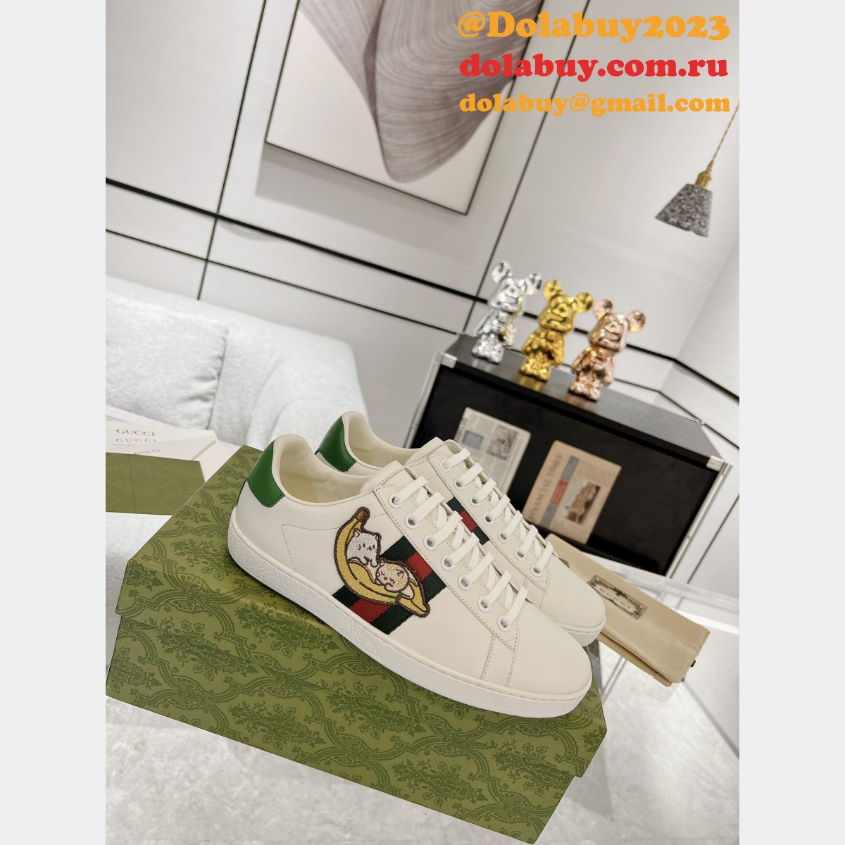 replica best quality ace G*u*i sneakers uk shoes