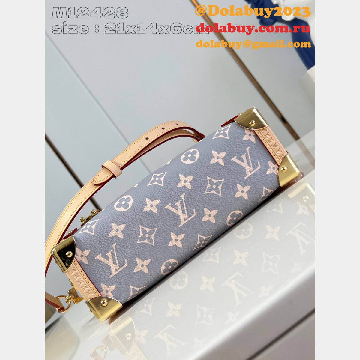 Luxury Louis Vuitton Fake Side Trunk M12428 Designer Bag
