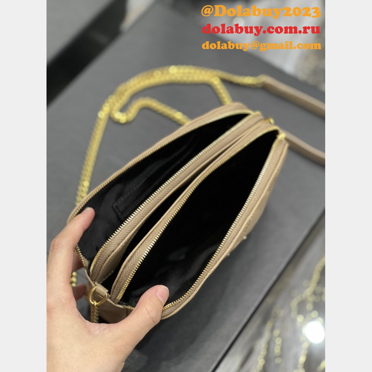 YSL AAA+ Replica Becky Saint Laurent 608941 Knockoff Bag