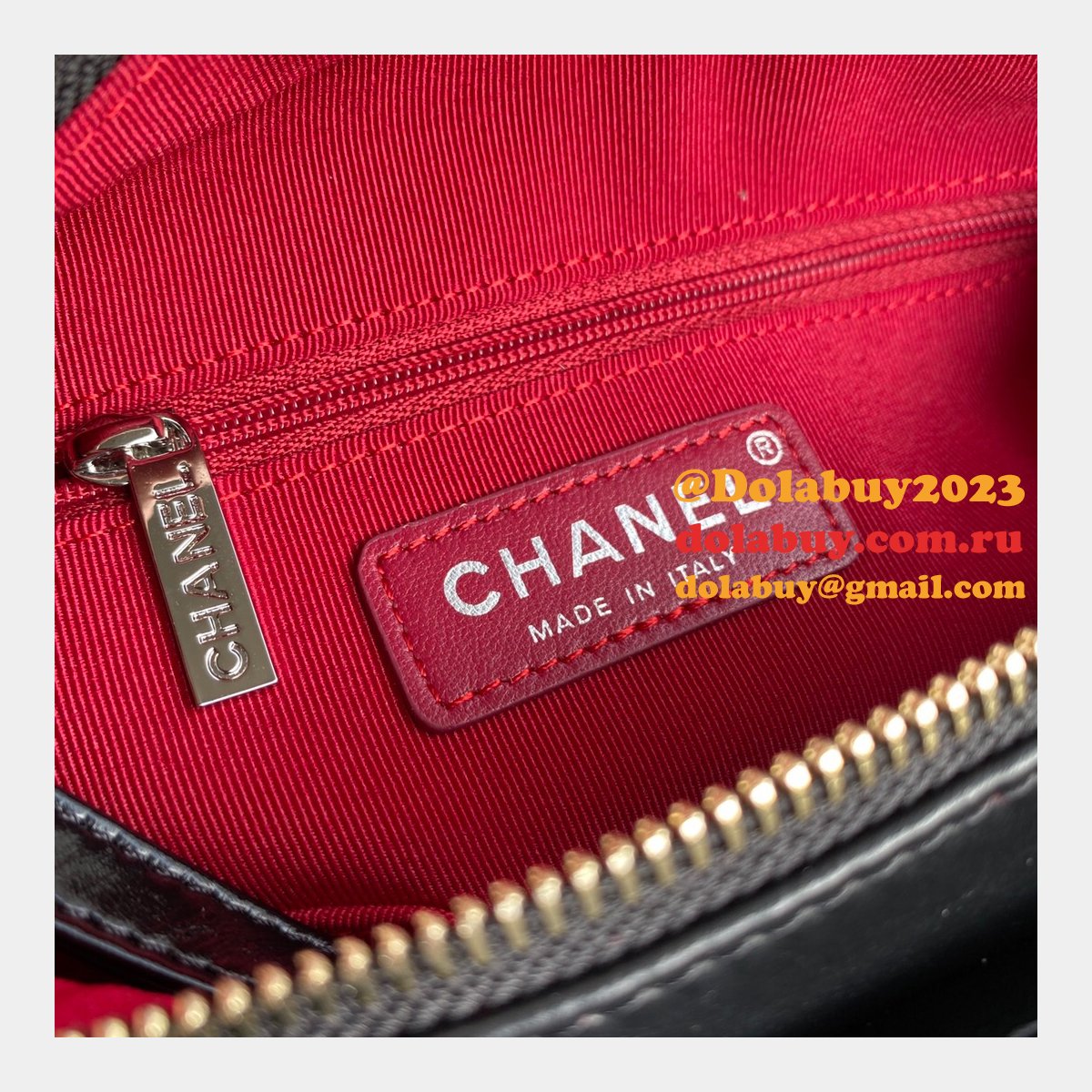 Fashion GABRIELLE Small Hobo A91810 Black Bag Aged Calfskin 20CM