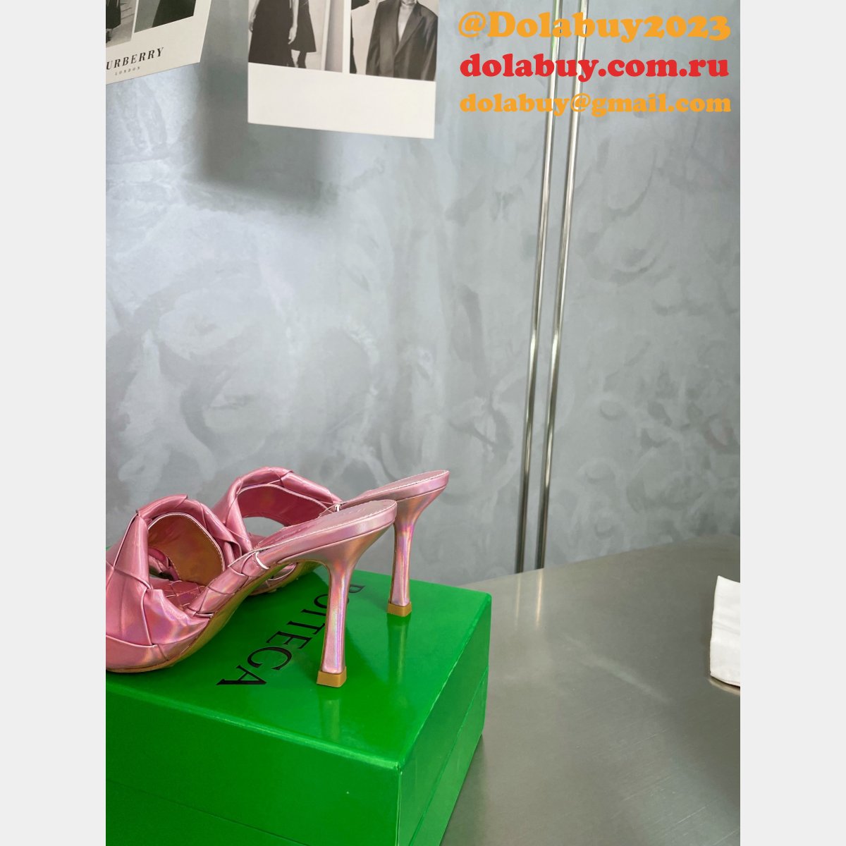 Shop the Best High Quality Replica Bottega Veneta High heels 9cm shoes