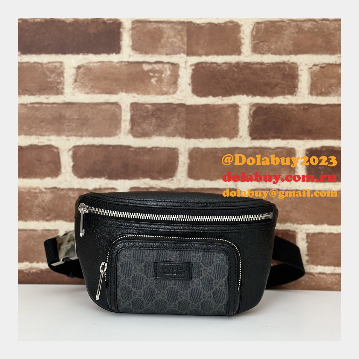 Designer Gucci Replica 795463 Men GG Belt Bag