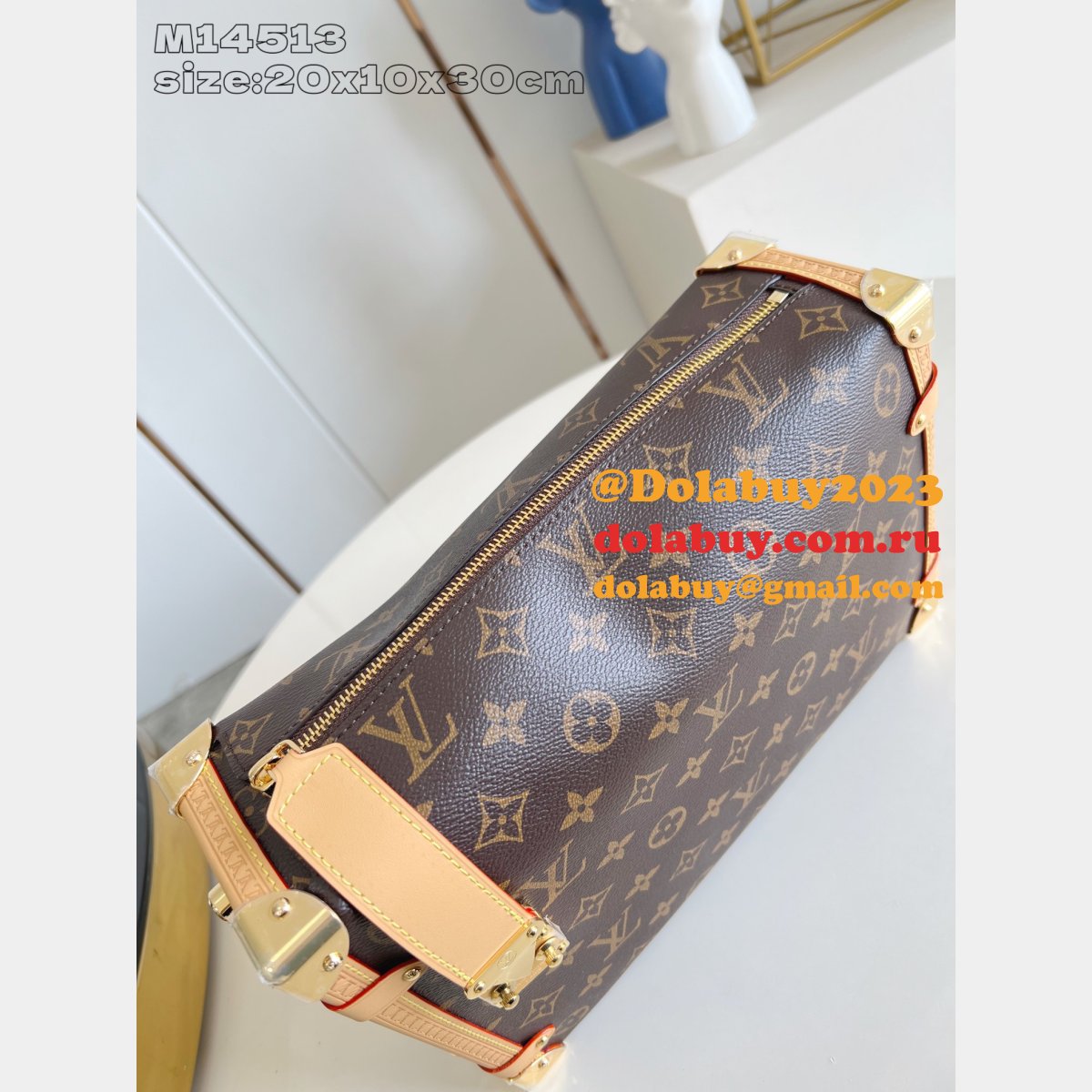 Louis Vuitton 1:1 Mirror M14513 Side Trunk GM Monogram Bag