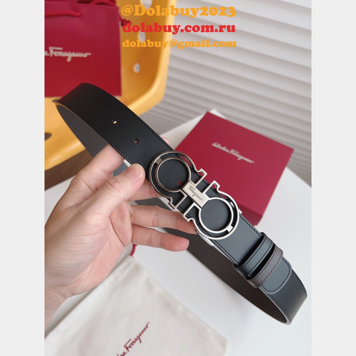 Wholesale 35MM FERRAGAMO BELT ONLINE FOR SALE
