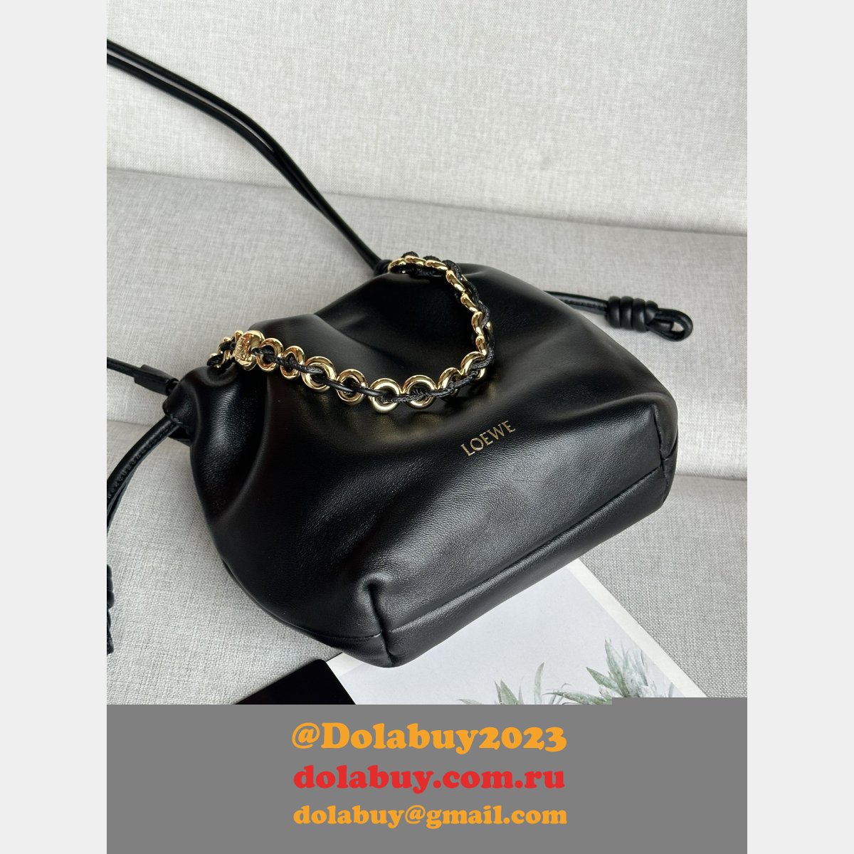 Designer loewe Flamenco Purse bag nappa lambskin