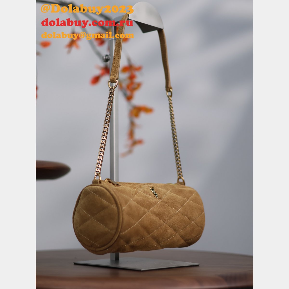 Luxury Designer 699703 7 Star YSL Sade Drum Knockoff Bag