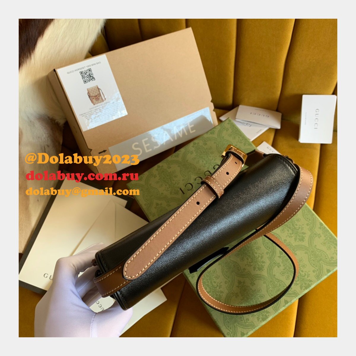 best G*u*i aaa+ padlock small shoulder bag 644524 beige & ebony gg