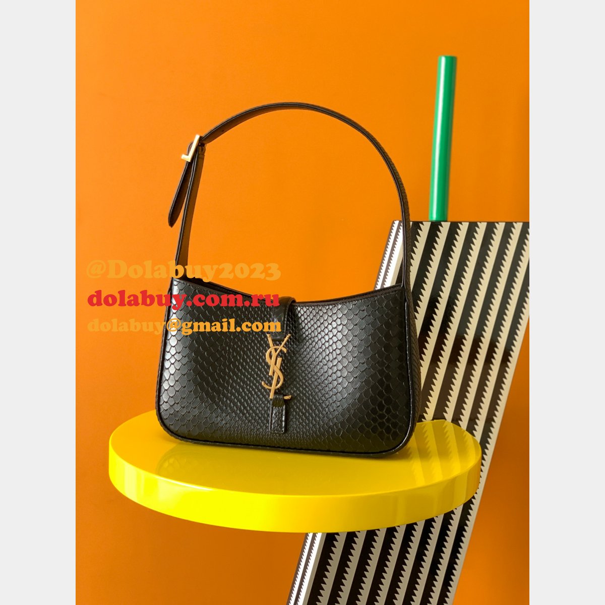 Dolabuy Quality Online Replica YSL Cléo LE5A7 Hobo High Quality Bags
