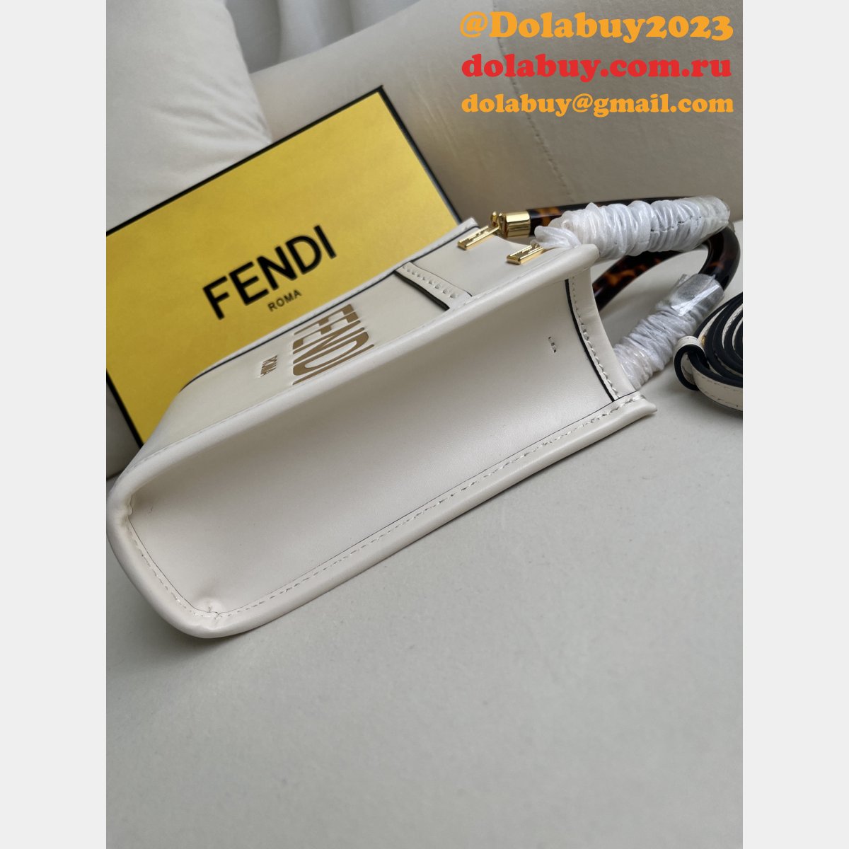 7 star F**di roma sunshine mini handbag