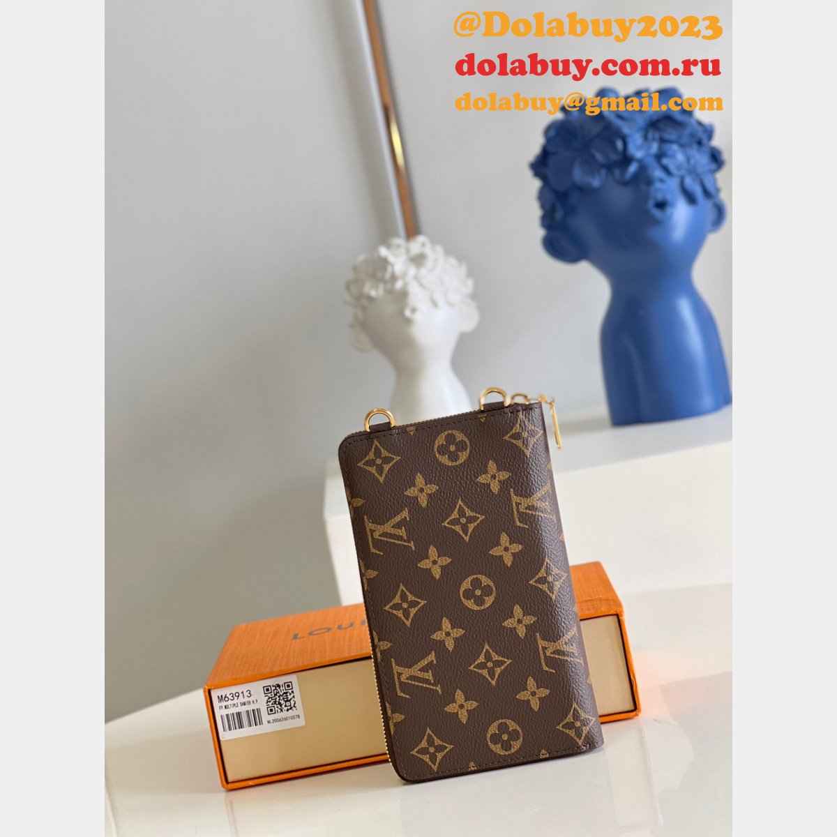 Louis Vuitton First Vertical Trunk Pochette Goods M63913 Wallets