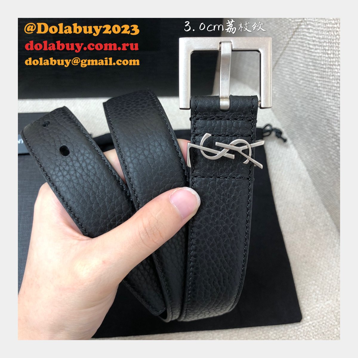 Top Quality UK Inspired SAINT LAURENT REPLICAS BELT