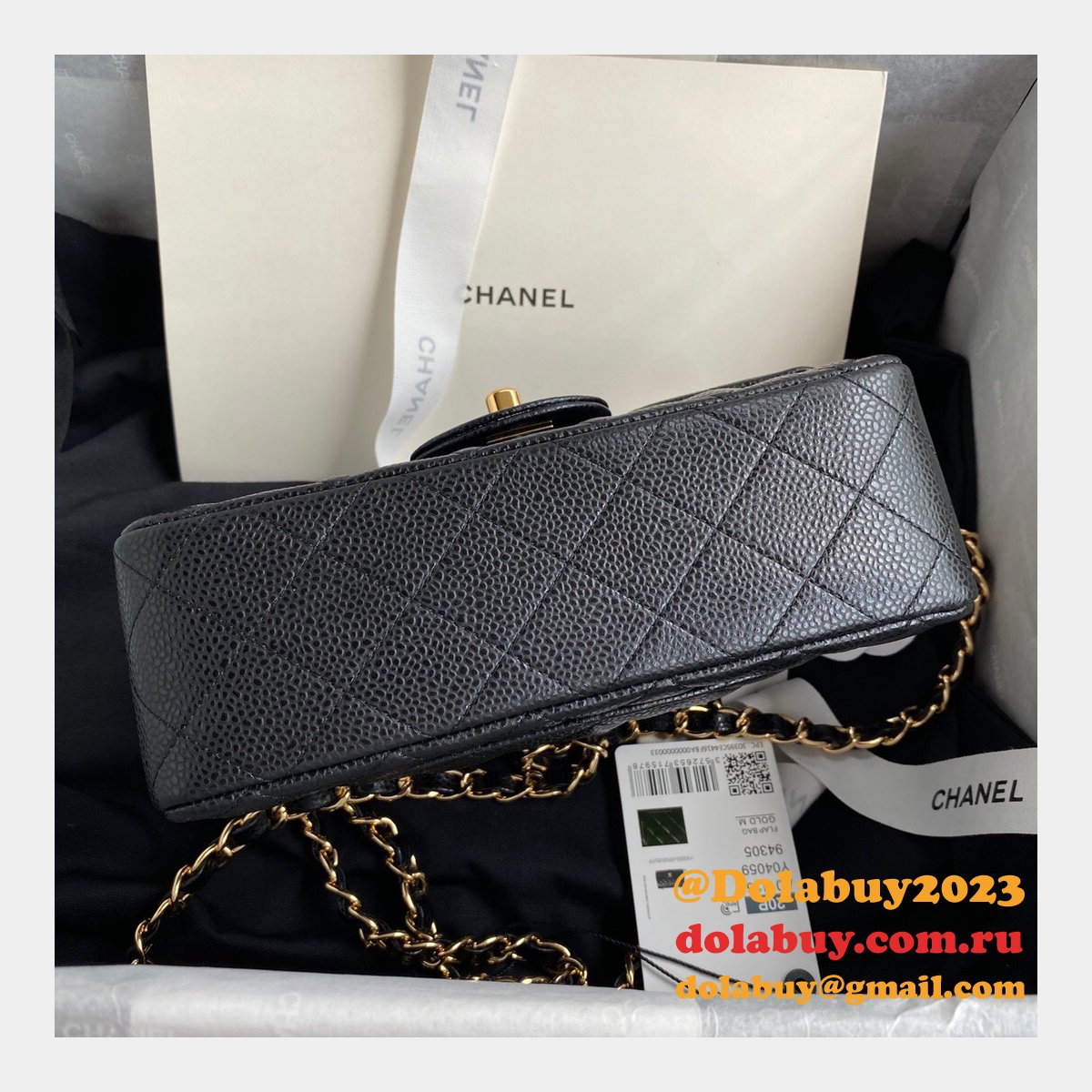 High Quality CC CF 20CM Flap classic flap Black bag