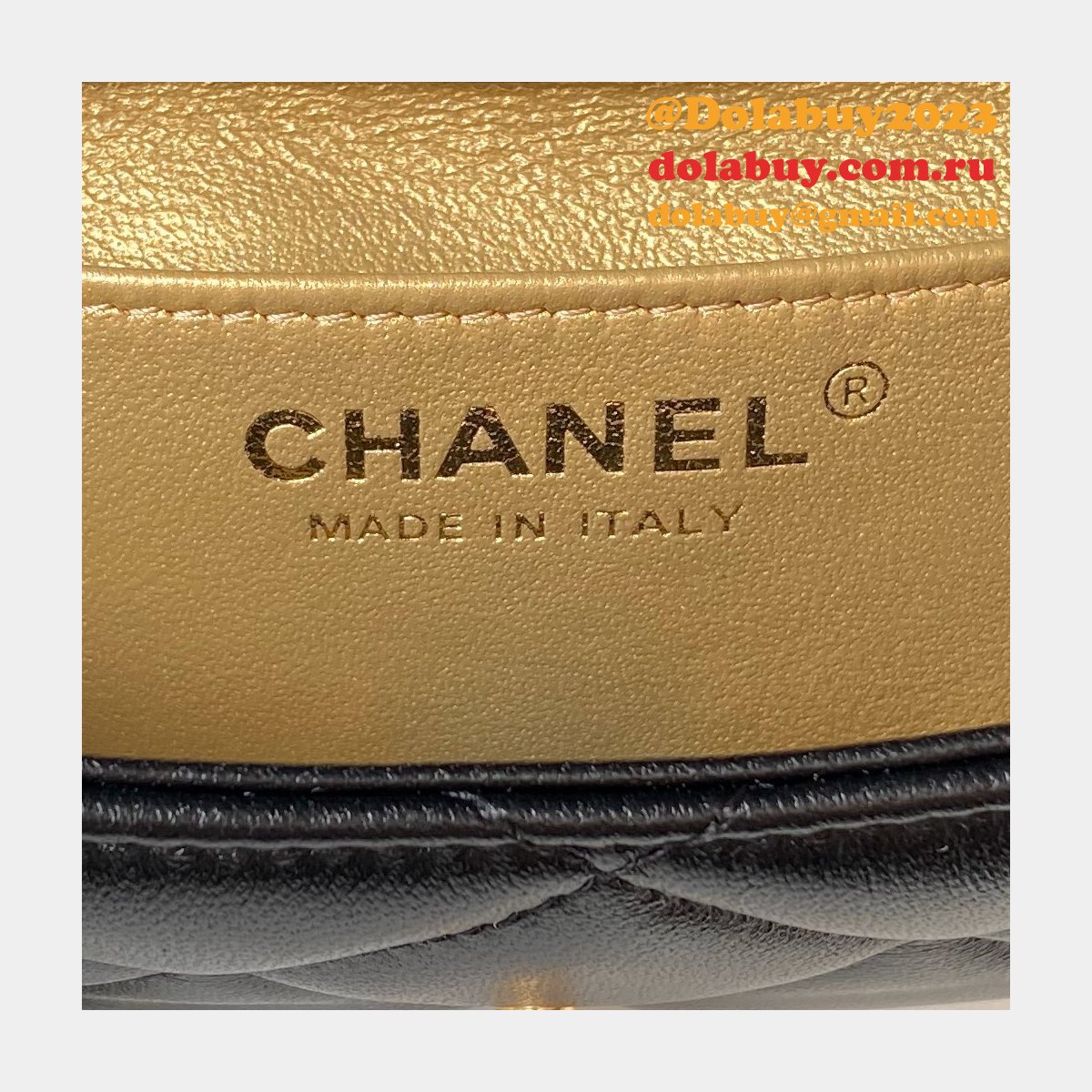 Luxury Wholesale Flap Black AS4868 Replica Bags