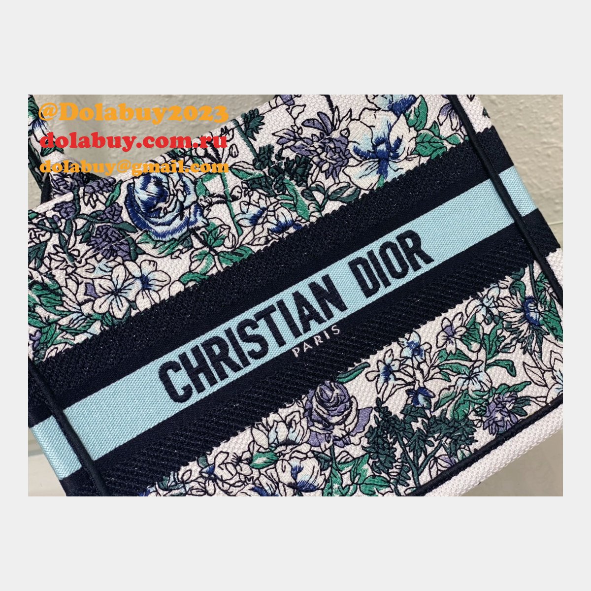 Christian Dior CD Book Tote Replica Designer Handbags