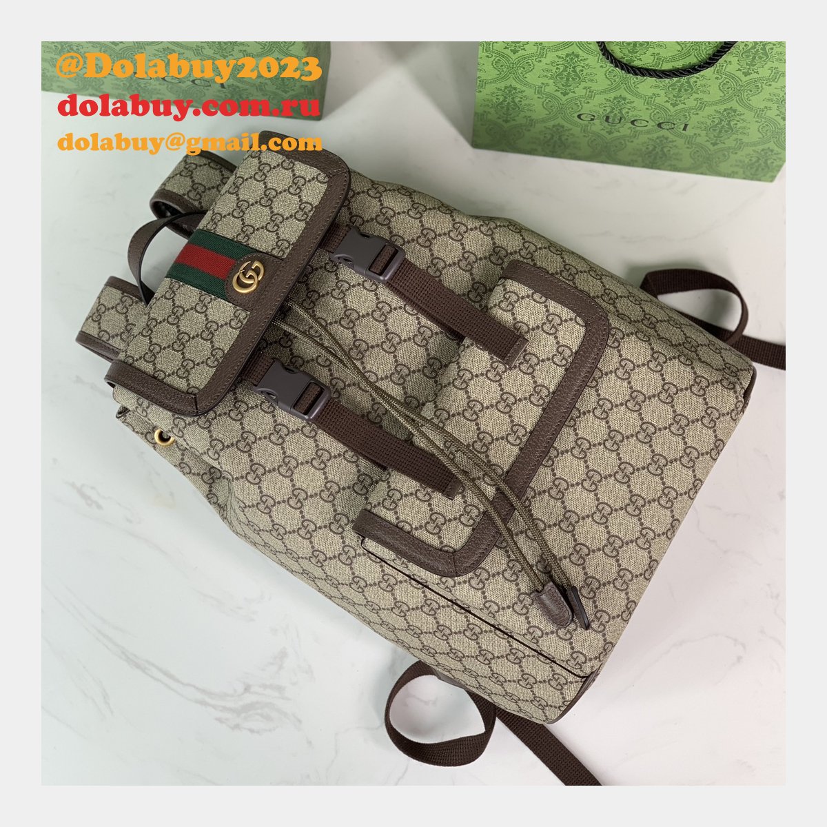 luxury G*u*i ophidia gg backpack 792114