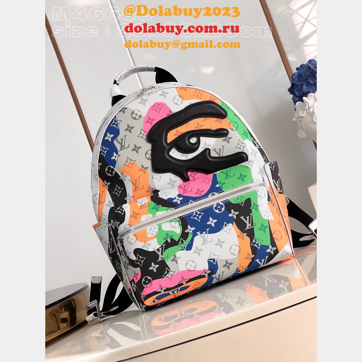 Discovery Backpack Monogram M46680 Men UK Louis Vuitton Replica Bag