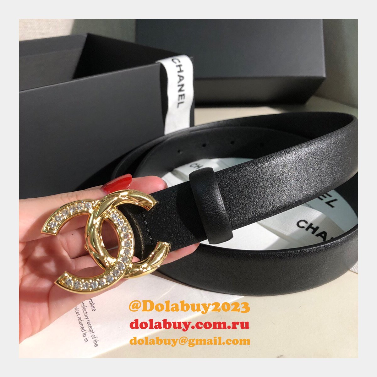 7 Star Knockoff CC BELT 30MM Top Quality