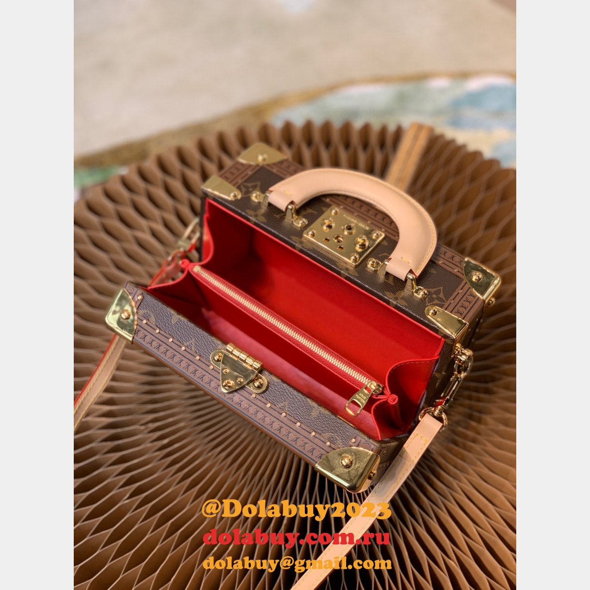 Louis Vuitton AAA+ Valisette Tresor Monogram M45673 Replica Bag