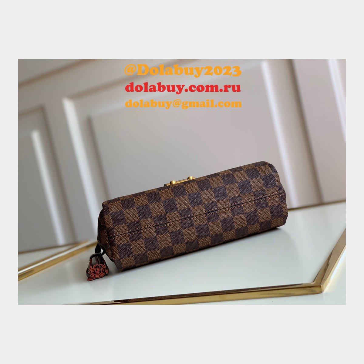 Louis Vuitton Replica N41581/N53000 Croisette Damier Azur Canvas