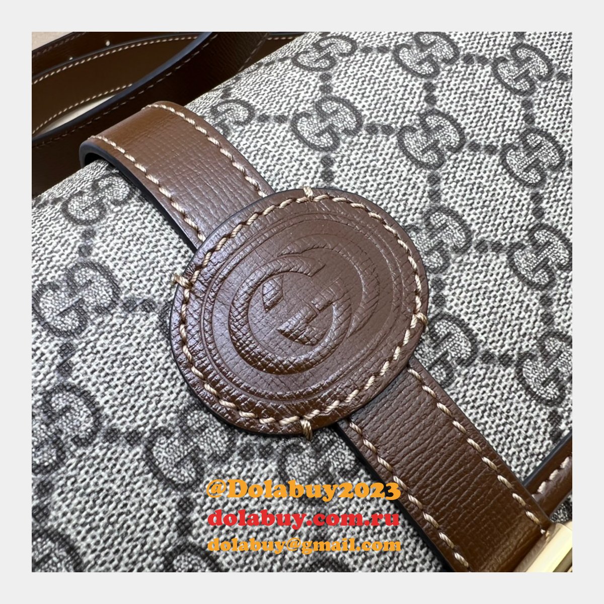 G*u*i 745679 gg messenger fashion interlocking g high replica bag