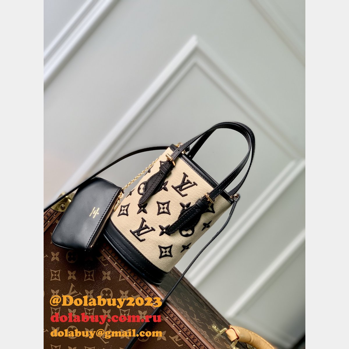 Nano Bucket Louis Vuitton Replica M82418 Top Quality Bag